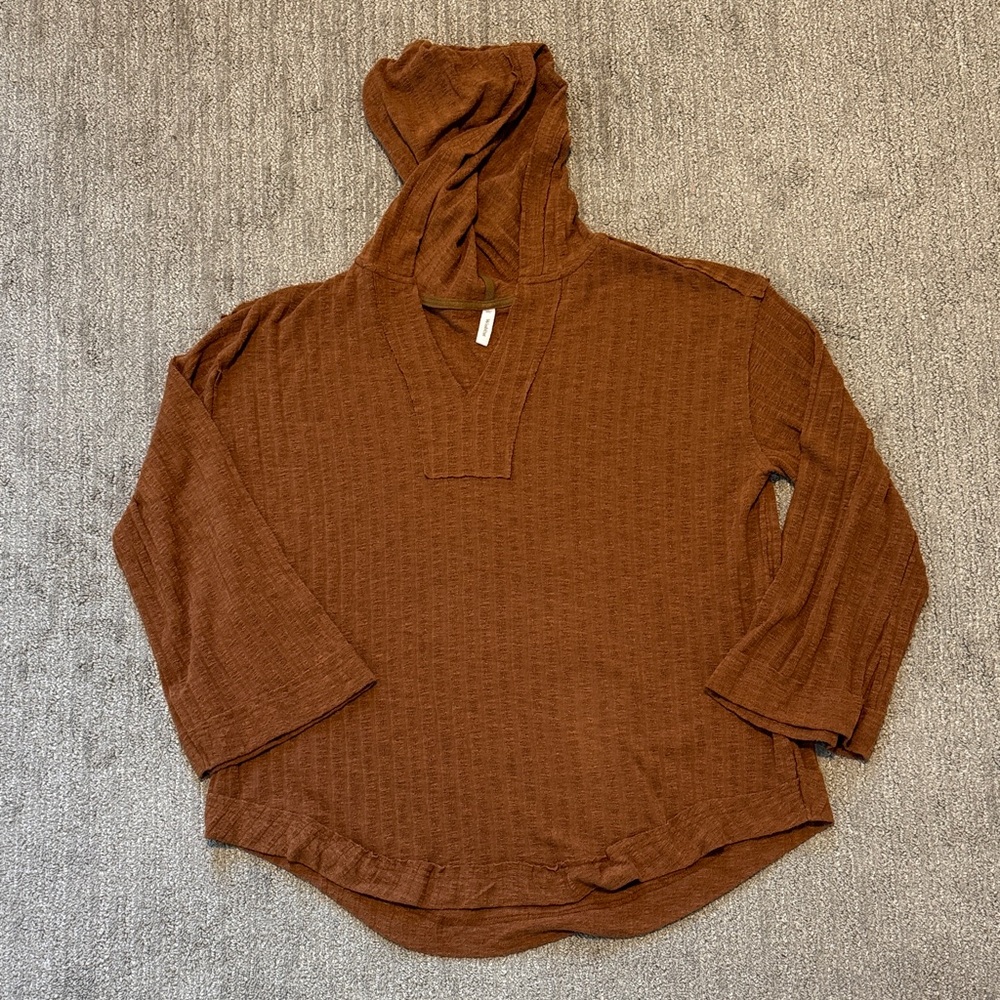 Wishlist Brown Hooded Sweatshirt